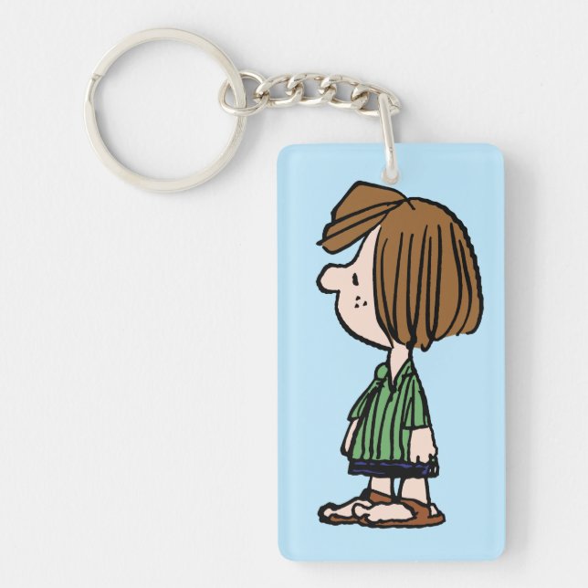 Peanuts | Peppermint Patty Keychain (Front)