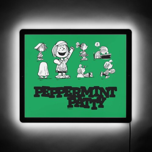 Peanuts  Peppermint Patty LED Sign