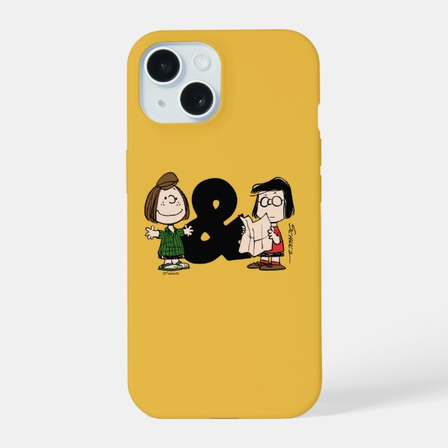Peanuts | Peppermint Patty & Marcie Iphone Case (Back)