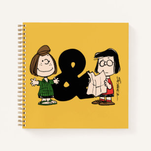 Peanuts   Peppermint Patty & Marcie Notebook