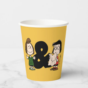 Peanuts   Peppermint Patty & Marcie Paper Cups