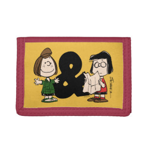 Peanuts Peppermint Patty & Marcie Tri-fold Wallet