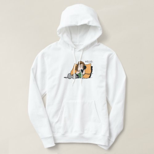 Peanuts  Peppermint Patty on the Phone Hoodie