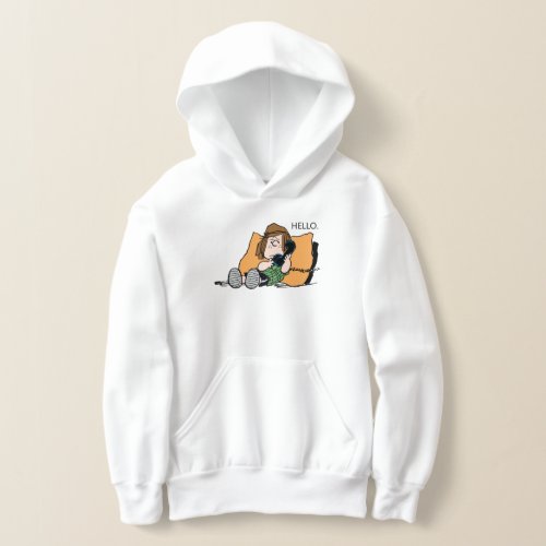 Peanuts  Peppermint Patty on the Phone Hoodie