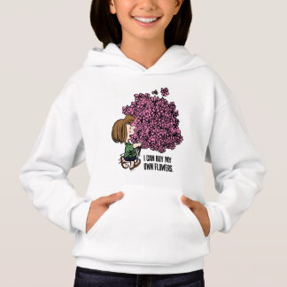Peanuts | Peppermint Patty Pink Bouquet Hoodie