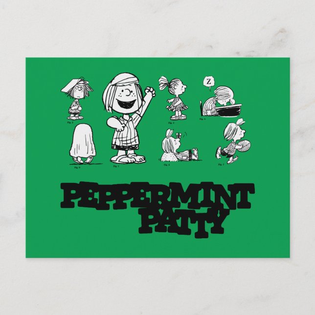 Peanuts | Peppermint Patty Postcard (Front)
