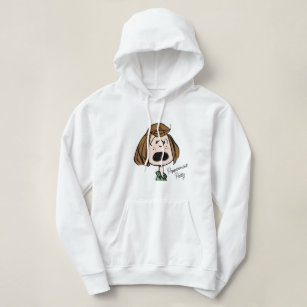 Peanuts   Peppermint Patty Screaming Face Hoodie
