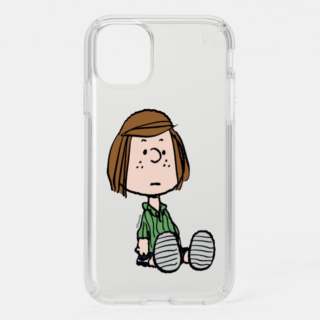 Peanuts | Peppermint Patty Sitting Speck iPhone 11 Case (Front)