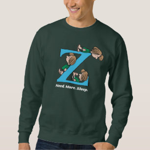 Peanuts Peppermint Patty Sleepy Z Sweatshirt