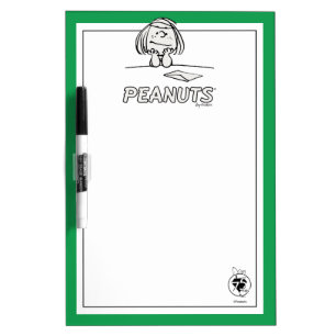 Peanuts Peppermint Patty Thoughts Dry Erase Board