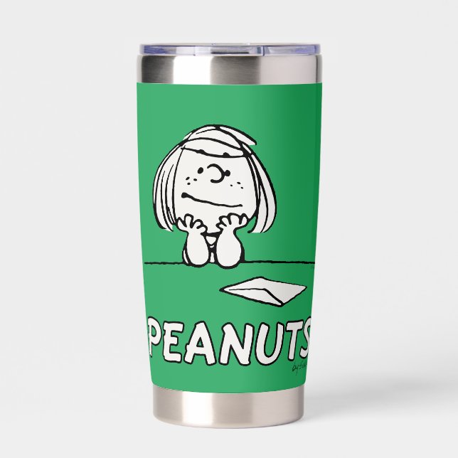 Peanuts | Peppermint Patty Thoughts Insulated Tumbler (Front)