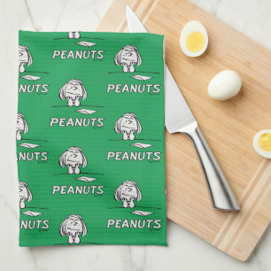 Peanuts Peppermint Patty Thoughts Kitchen Towel