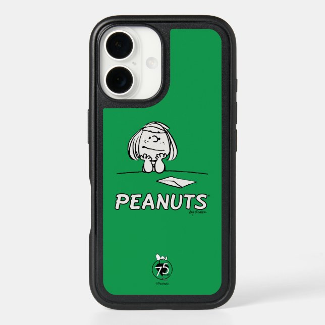 Peanuts | Peppermint Patty Thoughts Otterbox iPhone Case (Back)
