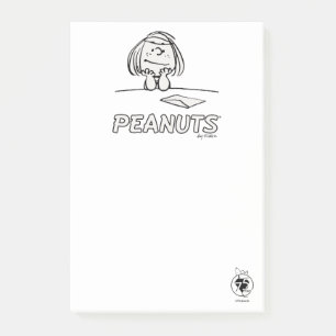 Peanuts Peppermint Patty Thoughts Post-it Notes