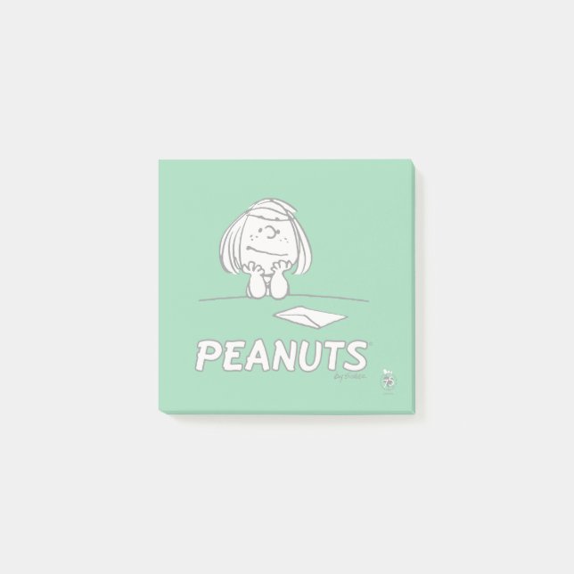 Peanuts | Peppermint Patty Thoughts Post-it Notes (Front)