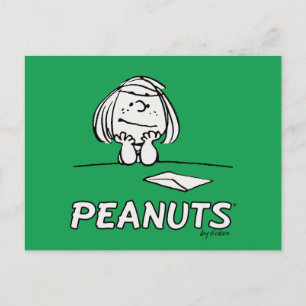 Peanuts Peppermint Patty Thoughts Postcard