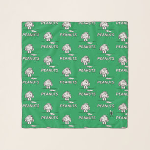 Peanuts Peppermint Patty Thoughts Scarf