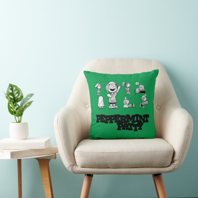 Peanuts | Peppermint Patty Throw Pillow (Chair)
