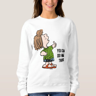Peanuts | Peppermint Patty Thumbs Up Sweatshirt