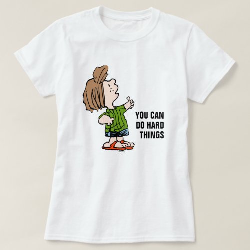 Peanuts  Peppermint Patty Thumbs Up T_Shirt