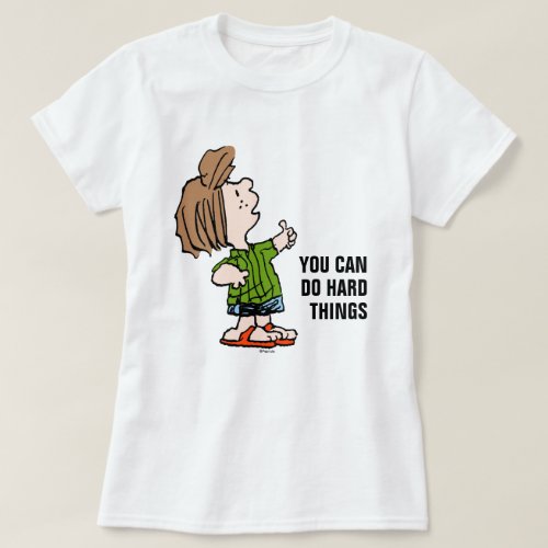 Peanuts  Peppermint Patty Thumbs Up T_Shirt