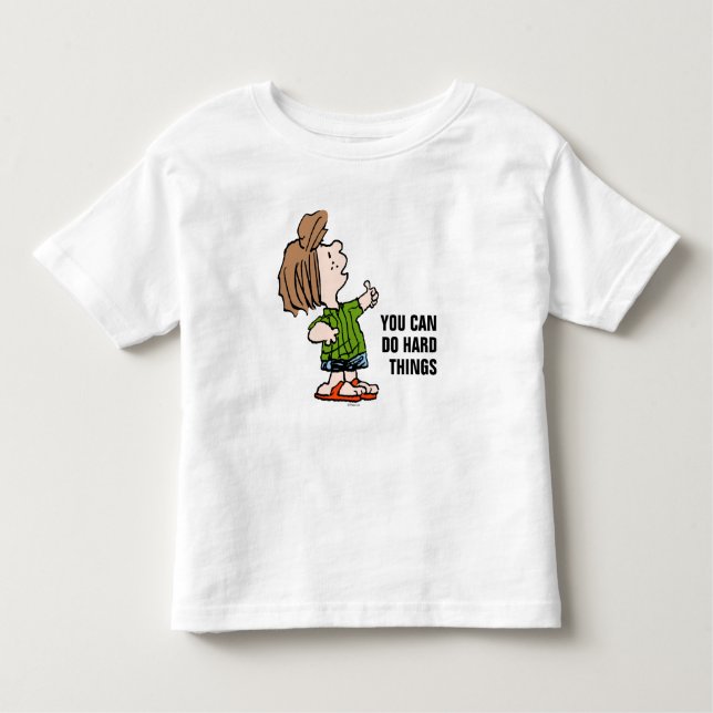 Peanuts | Peppermint Patty Thumbs Up Toddler T-shirt (Front)