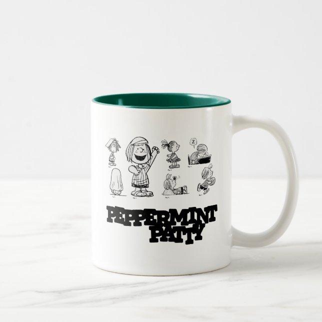Peanuts | Peppermint Patty Two-Tone Coffee Mug (Right)