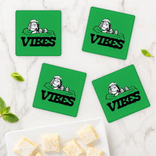 Peanuts Peppermint Patty Vibes Coaster Set