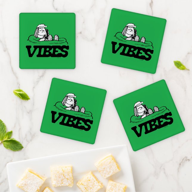 Peanuts | Peppermint Patty Vibes Coaster Set (In Situ)