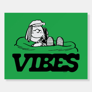 Peanuts   Peppermint Patty Vibes Foam Board