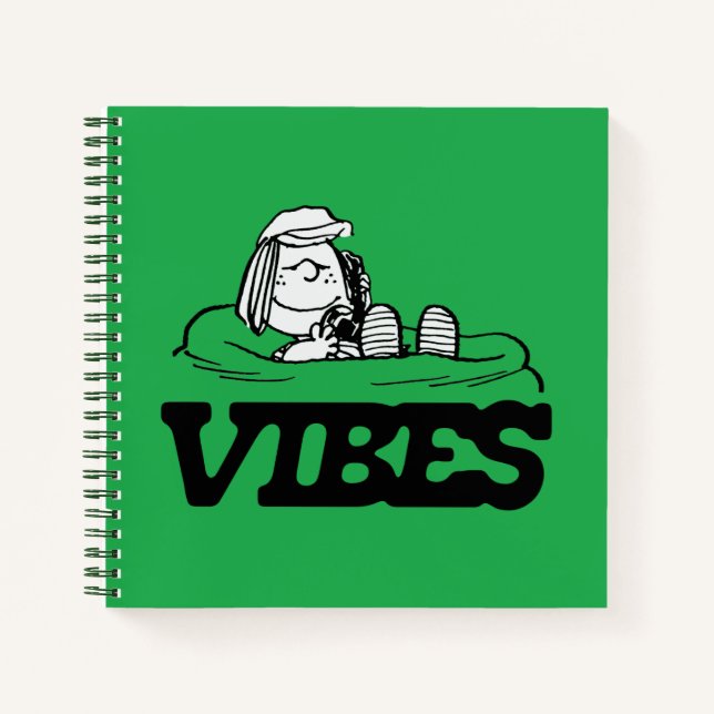 Peanuts | Peppermint Patty Vibes Notebook (Front)