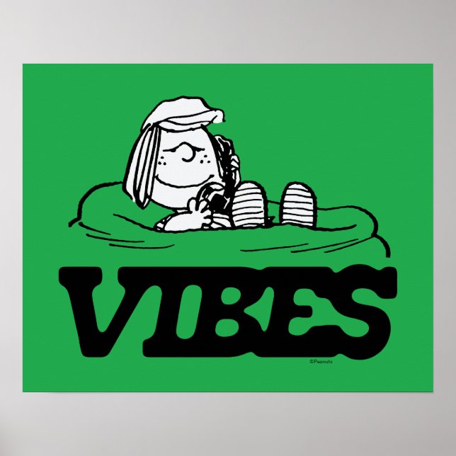 Peanuts | Peppermint Patty Vibes Poster (Front)