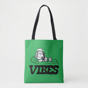 Peanuts Peppermint Patty Vibes Tote Bag