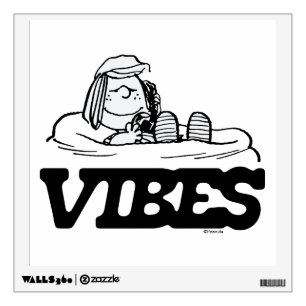 Peanuts Peppermint Patty Vibes Wall Decal