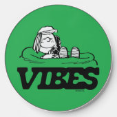 Peanuts | Peppermint Patty Vibes Wireless Charger (Front)