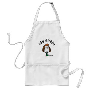 Peanuts Peppermint Patty You Good? Adult Apron
