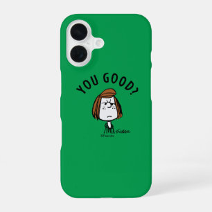 Peanuts   Peppermint Patty You Good? iPhone 16 Case