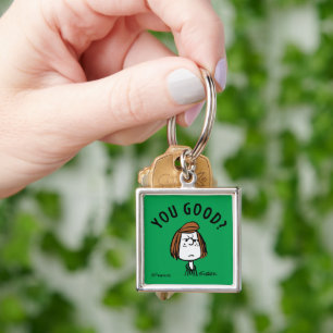 Peanuts   Peppermint Patty You Good? Keychain