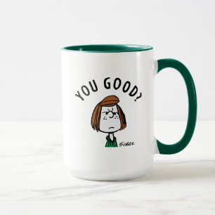 Peanuts Peppermint Patty You Good? Mug