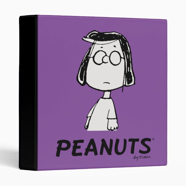 Peanuts Persistance | Marcie 3 Ring Binder (Front/Spine)