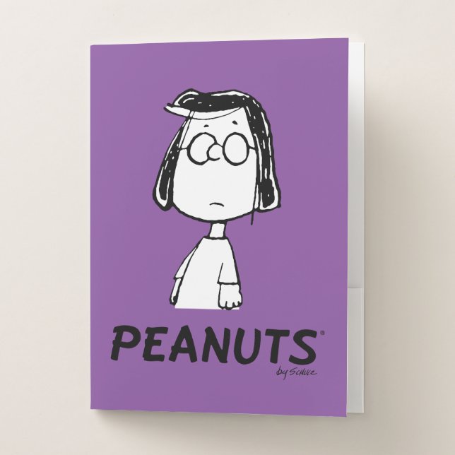 Peanuts Persistance | Marcie Pocket Folder (Front)