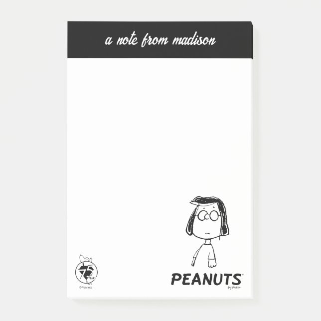 Peanuts Persistance | Marcie Post-it Notes (Front)