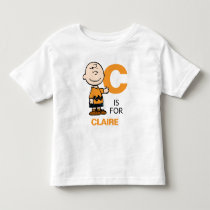 PEANUTS | Personalized Charlie Brown Toddler T-shirt