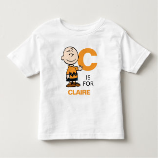 PEANUTS | Personalized Charlie Brown Toddler T-shirt