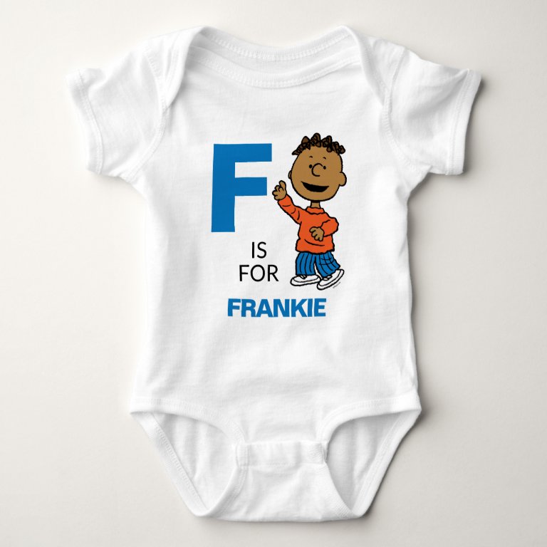 PEANUTS | Personalized Franklin Baby Bodysuit