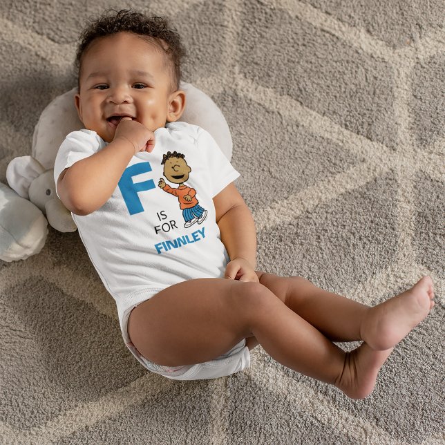 PEANUTS | Personalized Franklin Baby Bodysuit (Creator Uploaded)