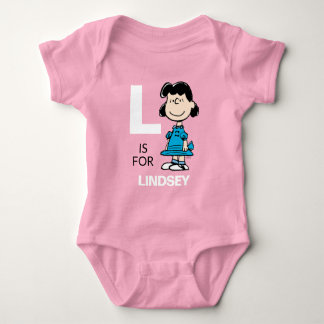 PEANUTS | Personalized Lucy Baby Bodysuit