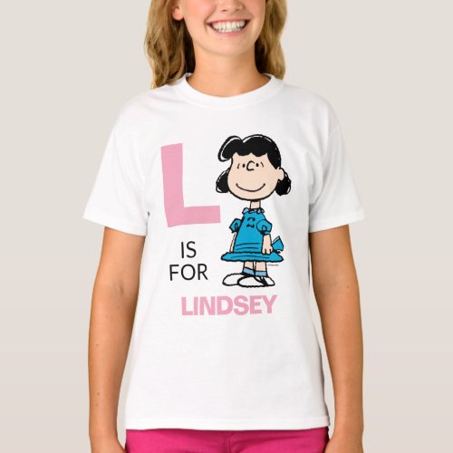 PEANUTS  Personalized Lucy T_Shirt