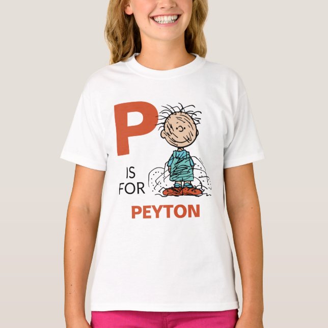 PEANUTS | Personalized Pigpen T-Shirt (Front)