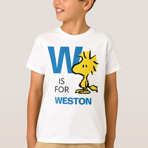 PEANUTS Personalized Woodstock T Shirt Zazzle